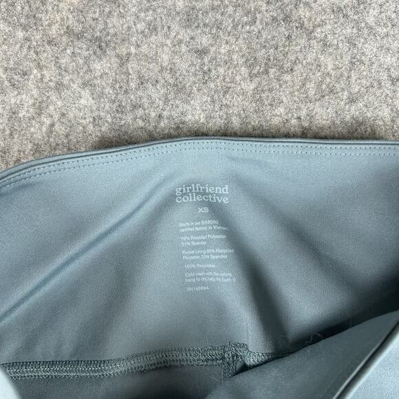 Girlfriend Collective High-Rise Legging XS Ankle Length Pockets - Picture 6 of 7